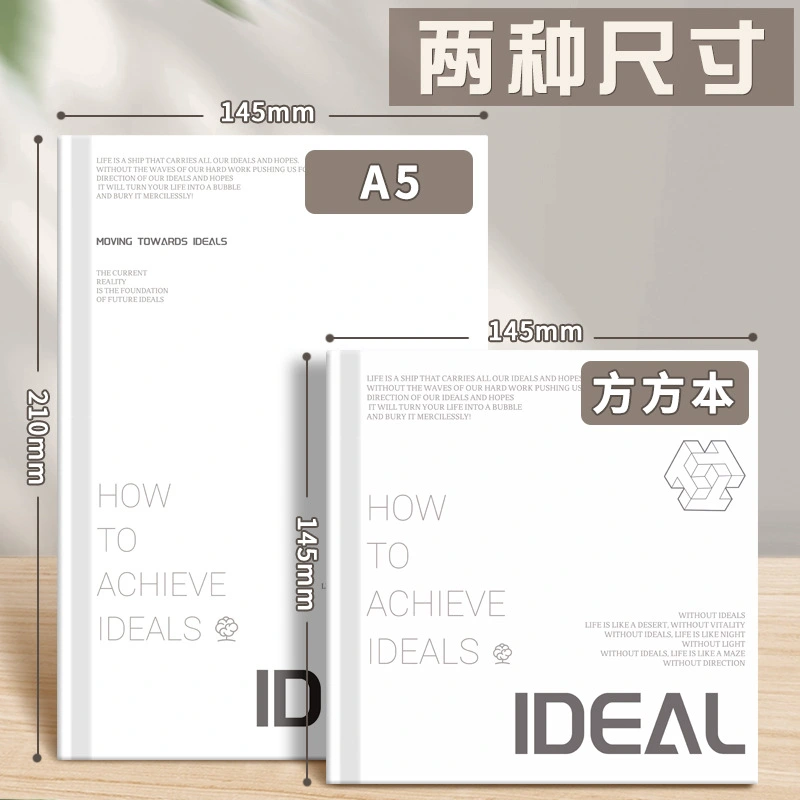Business notebook cover style for office stationery