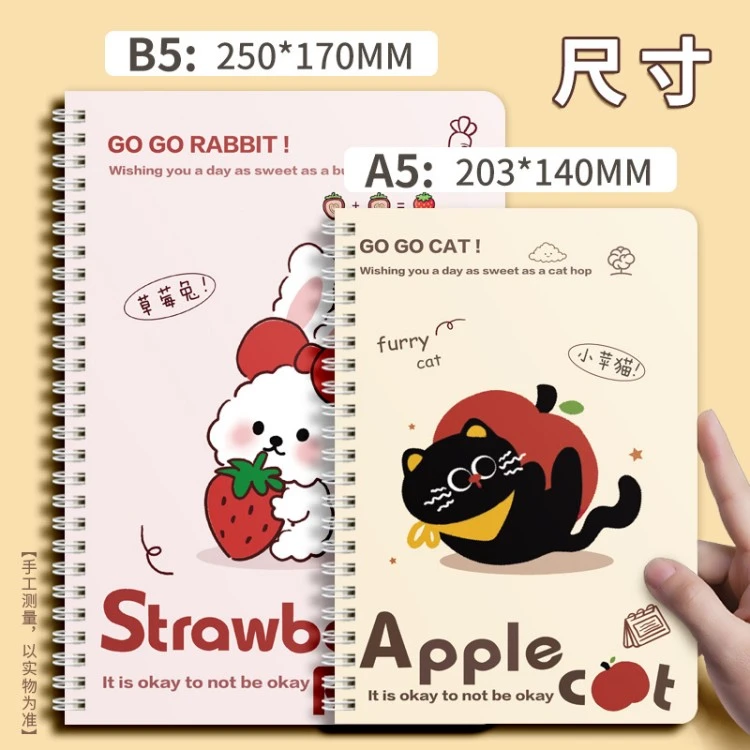 JOYPAPER spiral notebook detail